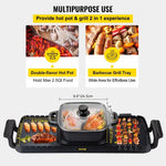Load image into Gallery viewer, Electric Grill and Hot Pot