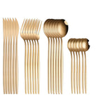 Load image into Gallery viewer, Gold Dinnerware Set