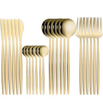 Load image into Gallery viewer, Gold Dinnerware Set