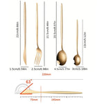 Load image into Gallery viewer, Gold Dinnerware Set