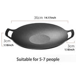 Load image into Gallery viewer, Grill Pan Korean Round