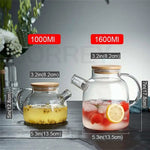 Load image into Gallery viewer, Heat-Resistant Glass Teapot