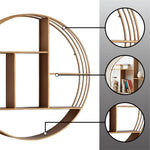 Load image into Gallery viewer, Gold Brooklyn Wall Shelf