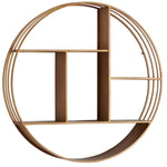 Load image into Gallery viewer, Gold Brooklyn Wall Shelf