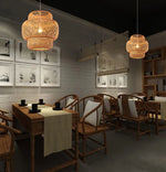 Load image into Gallery viewer, Bamboo Pendant Light Lamp