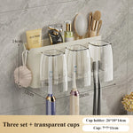 Load image into Gallery viewer, Wall-Mounted Toothbrush Holder