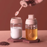 Load image into Gallery viewer, Kitchen Box Glass Seasoning Bottle