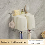 Load image into Gallery viewer, Wall-Mounted Toothbrush Holder