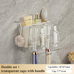Load image into Gallery viewer, Wall-Mounted Toothbrush Holder