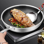 Load image into Gallery viewer, Stainless Steel Frying Pan
