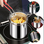 Load image into Gallery viewer, Stainless Steel Kitchen Fryer