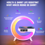 Load image into Gallery viewer, Wireless Charger Pad Stand Speaker Night Light