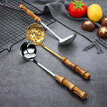 Load image into Gallery viewer, Colander Metal Spoon