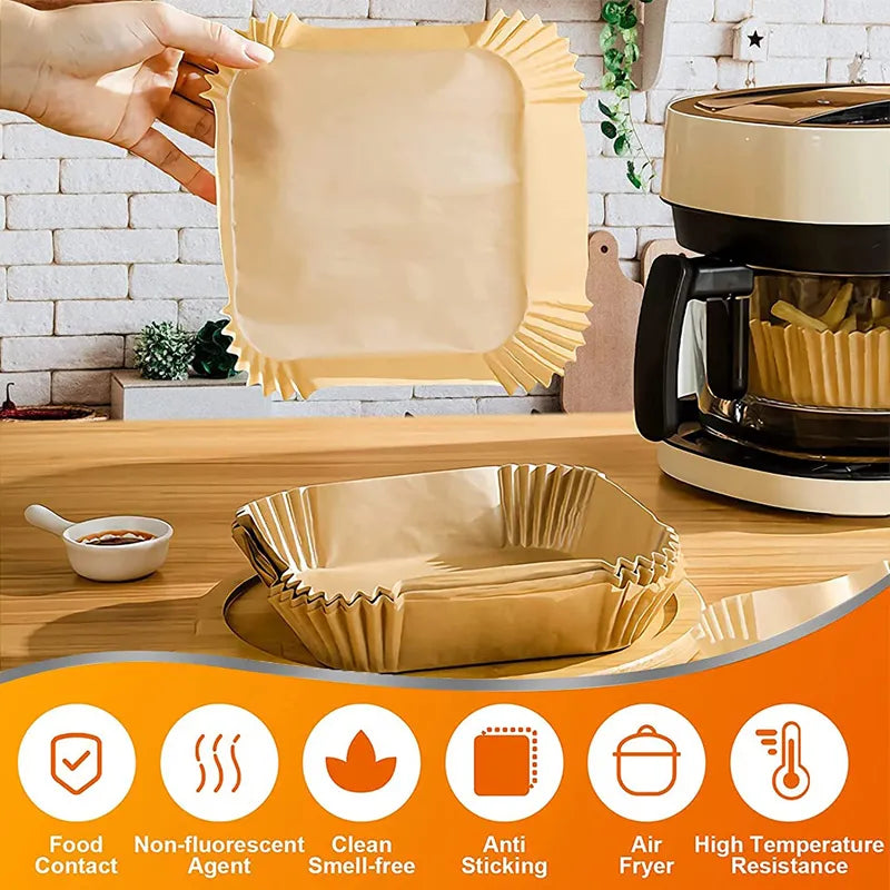 Disposable air fryer liners