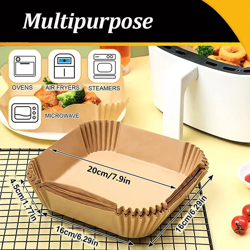 Disposable air fryer liners