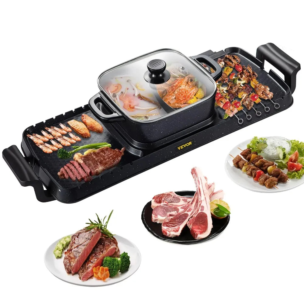 Electric Grill and Hot Pot