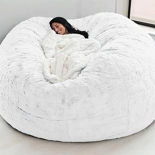 Luxurious Fur Bean Bag Chairs