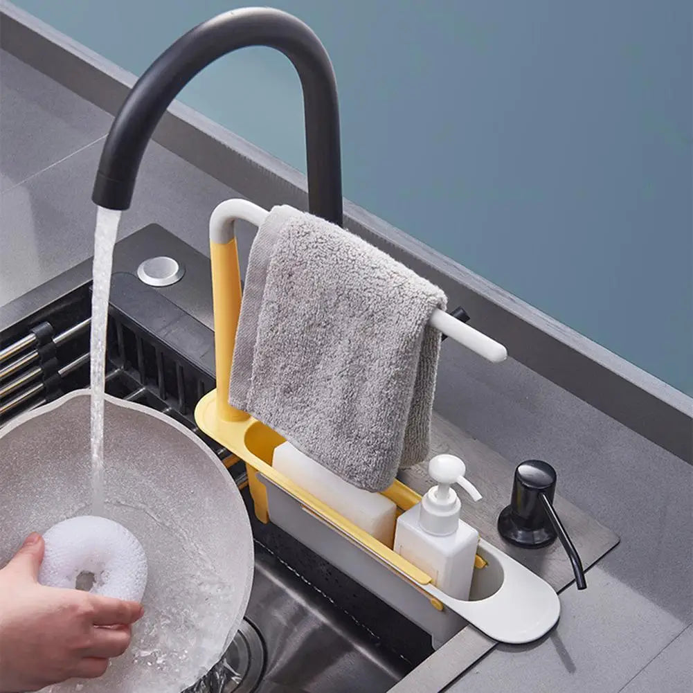 Telescopic Sink Storage Rack