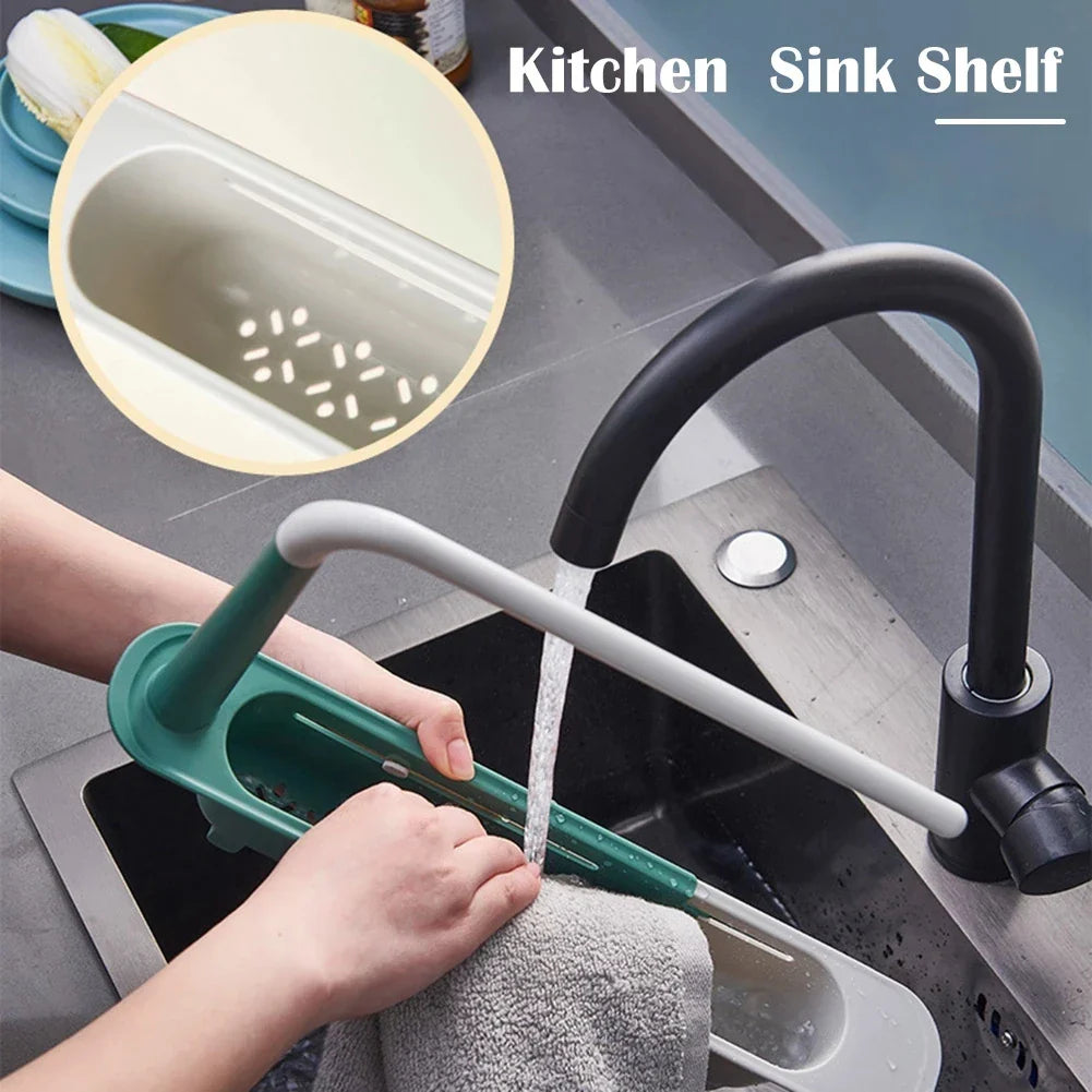 Telescopic Sink Storage Rack