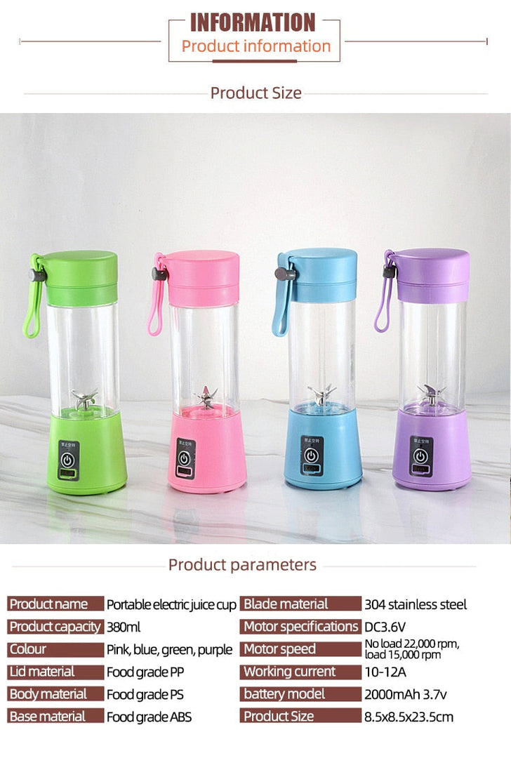 Fresh juice mini fast portable