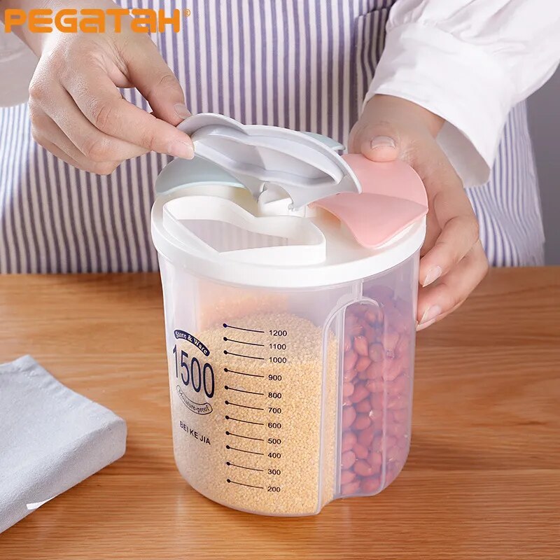 Rice storage container