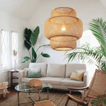 Load image into Gallery viewer, Bamboo Pendant Light Lamp
