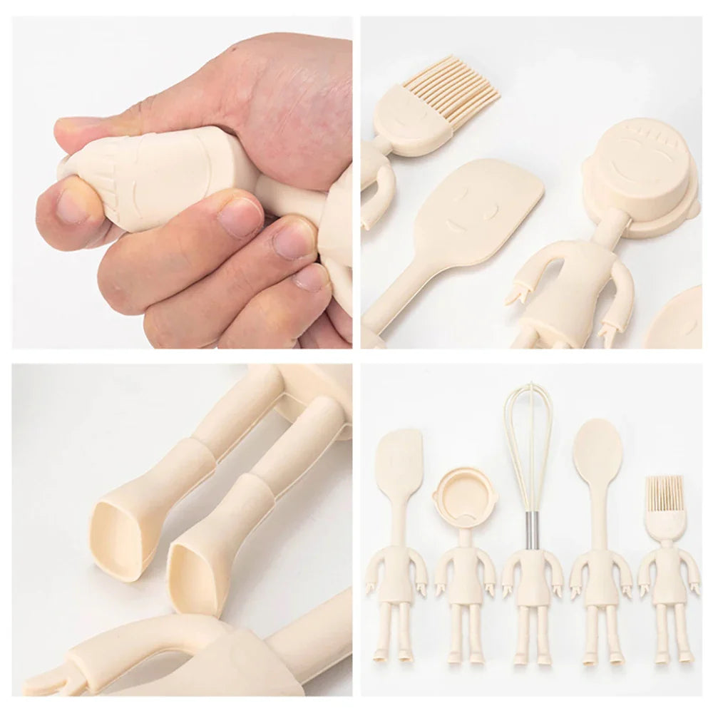  Silicone Kitchen Utensils 