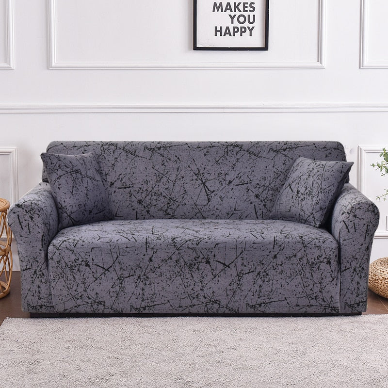 Geometric Sofa Cover Set