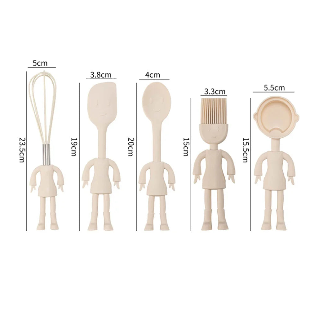  Silicone Kitchen Utensils 