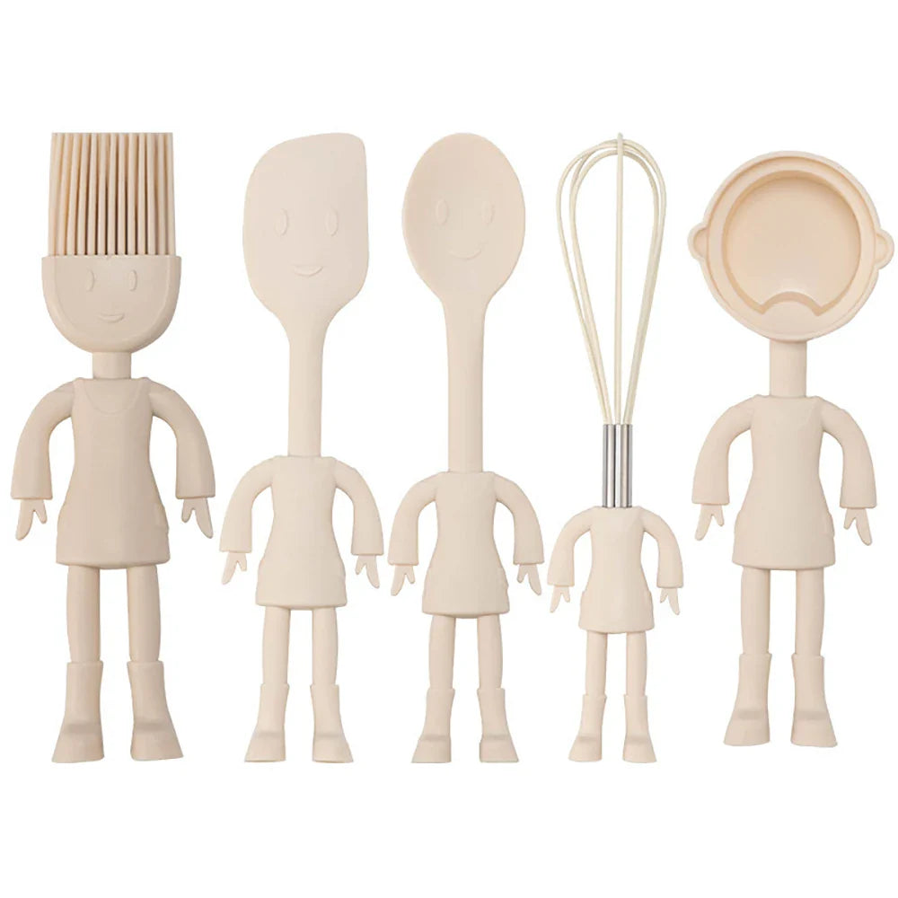  Silicone Kitchen Utensils 