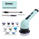 Load image into Gallery viewer, 9-in-1 Electric Cleaning Brush
