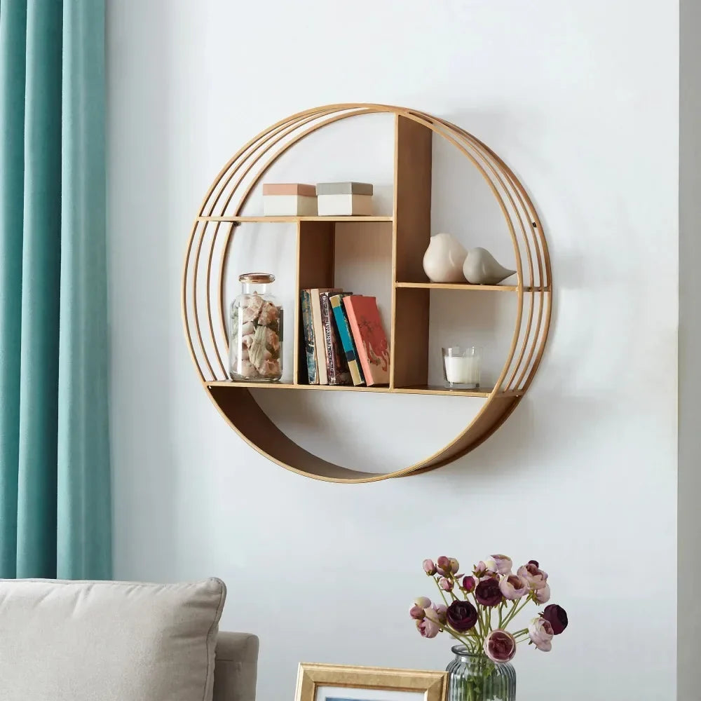 Gold Brooklyn Wall Shelf