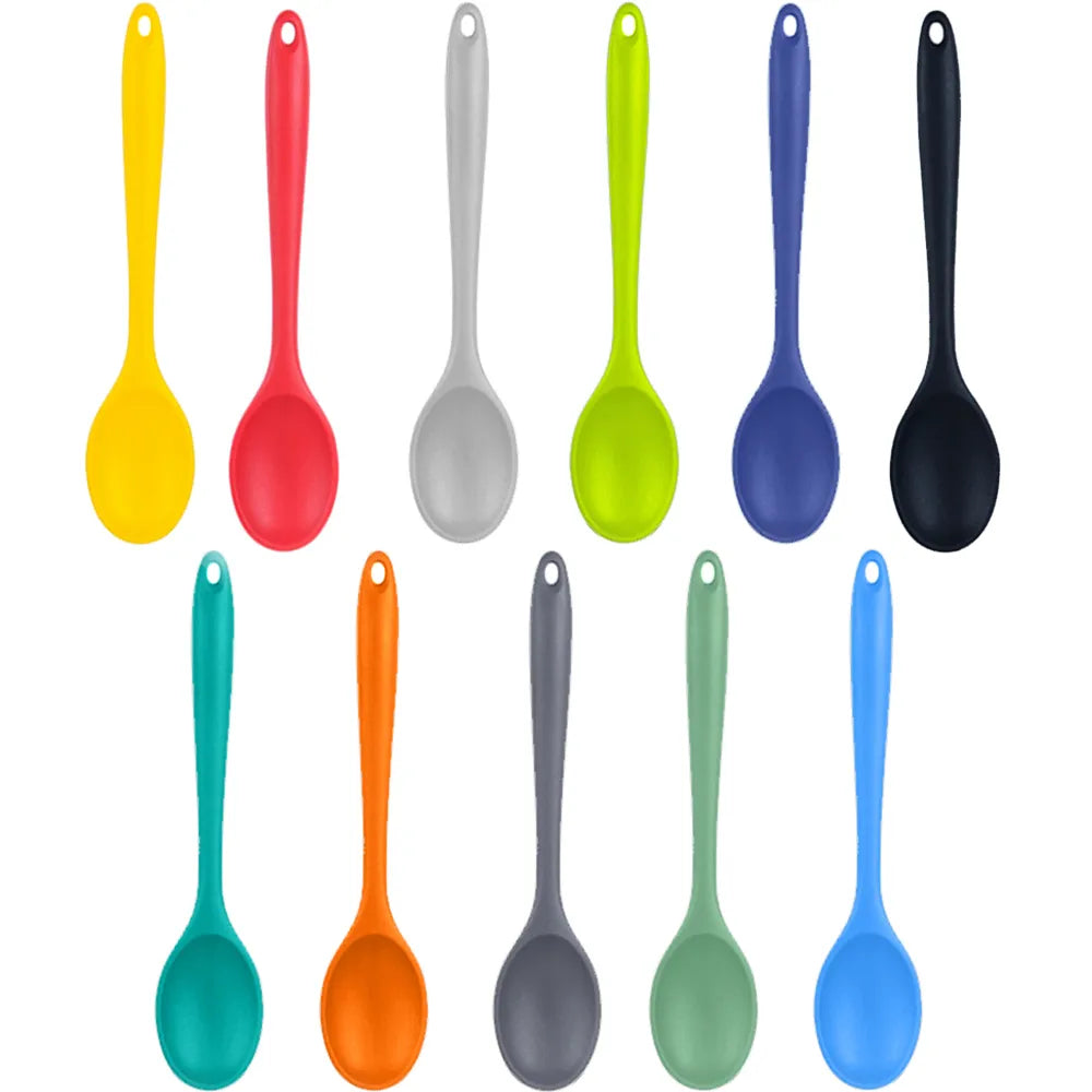  Soft Silicone Spoon 