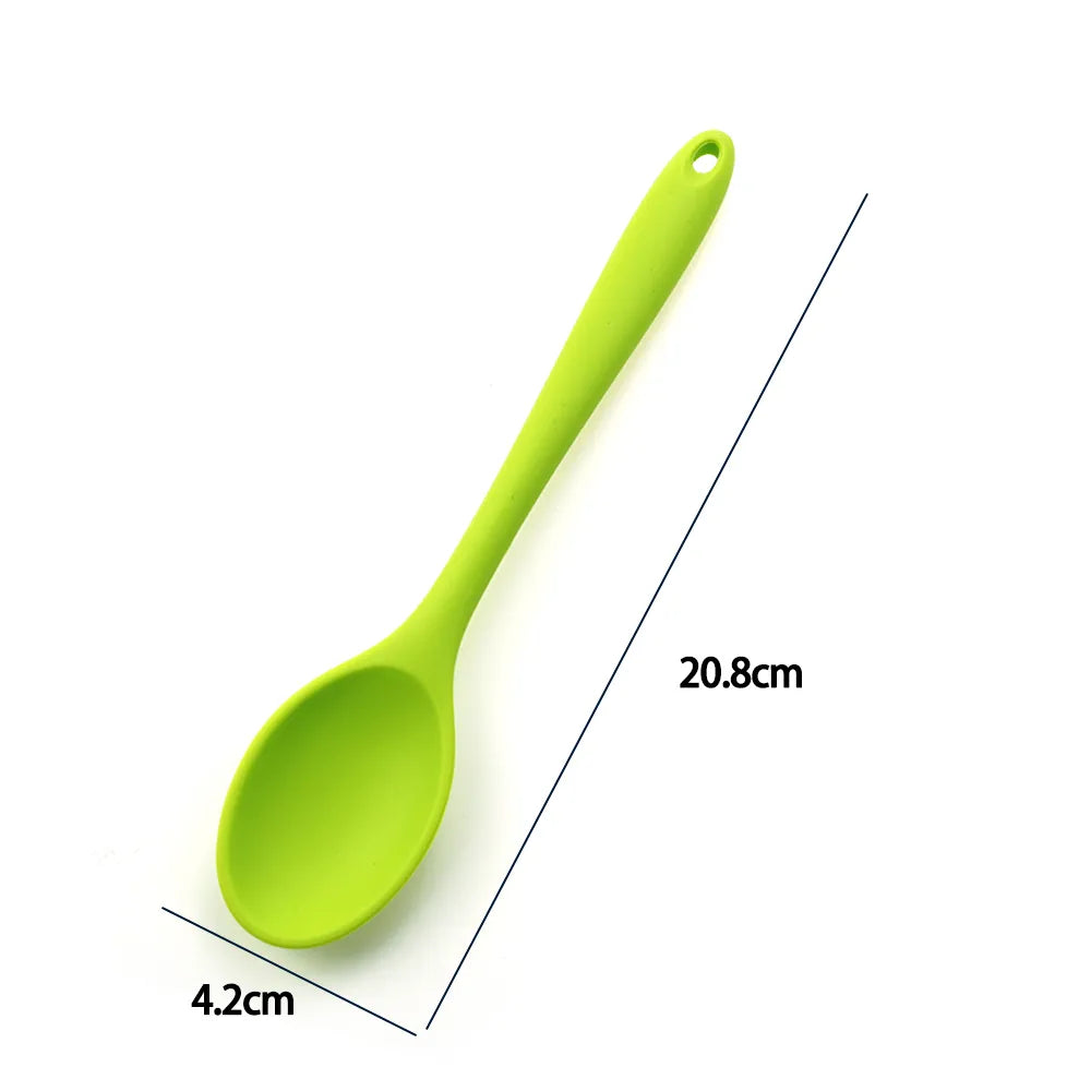  Soft Silicone Spoon 