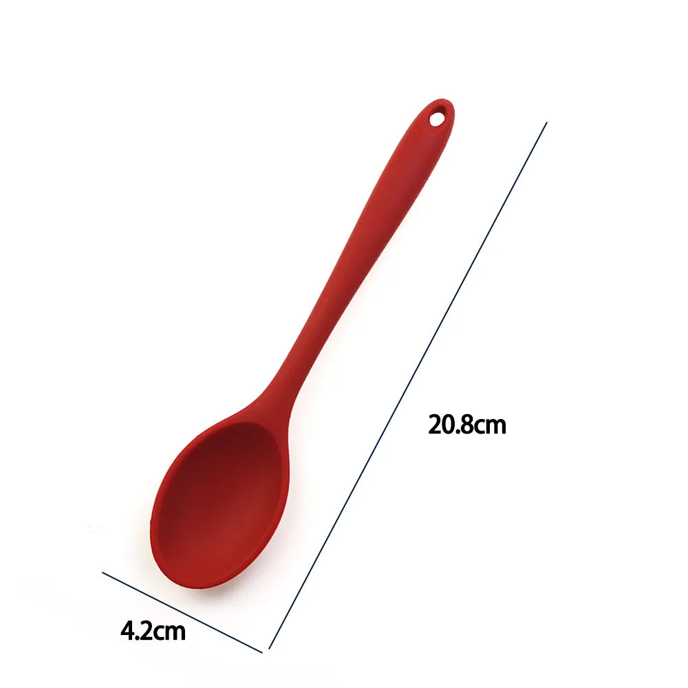  Soft Silicone Spoon 