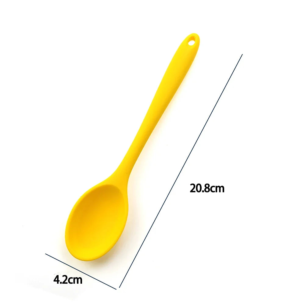  Soft Silicone Spoon 