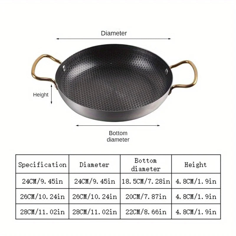 Stainless Steel Griddle Pot 