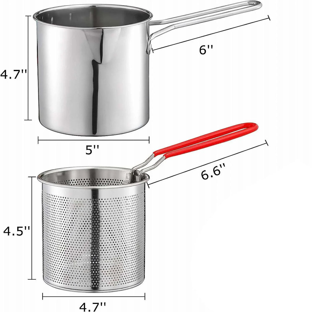  Stainless Steel Kitchen Fryer 