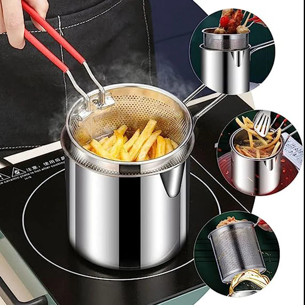  Stainless Steel Kitchen Fryer 