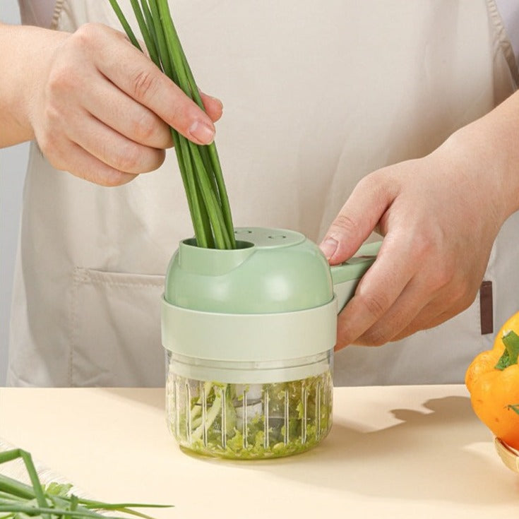 Handheld Electric Vegetable Cutter